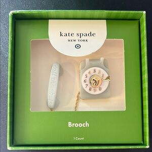 NWT Telephone Brooch - kate spade new york x Target